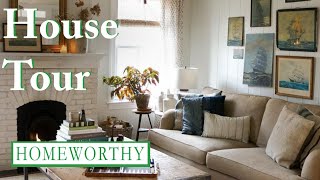 HOUSE TOUR  A Charming New England Style Home with DIYs [upl. by Keelby]