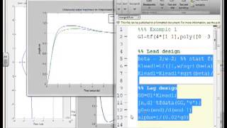 Margins 14  leadlag compensation with MATLAB [upl. by Ednew659]