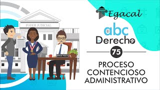 EL PROCESO CONTENCIOSO ADMINISTRATIVO  ABC del Derecho 75 [upl. by Jannelle]