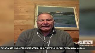 TERAPIA INTENSIVA SOTTO STRESS APPELLO AL DISTRETTO NO VAX DELLASOLANO  04012024 [upl. by Sevart]