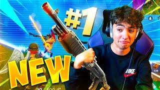 LE NOUVEAU POMPE EST BEAUCOUP TROP FORT SUR FORTNITE BATTLE ROYALE  TOP 1 [upl. by Rayna]