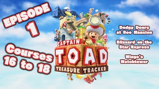 Captain Toad Treasure Tracker Episode 1  Courses 16 to 18  No Commentary [upl. by Buddy586]