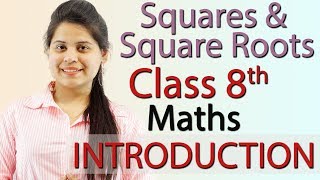 Introduction  Squares amp Square Roots Ch 5  NCERT Class 8 Maths Solutions [upl. by Thrift904]