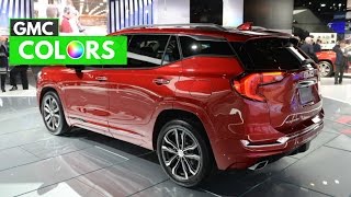 2018 GMC Terrain Denali Colors [upl. by Rafael]