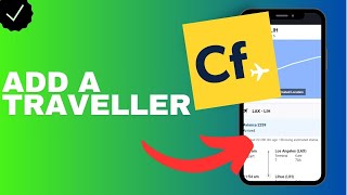 How to add a traveller in the Cheapflights app [upl. by Othe]