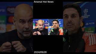 Mikel Arteta makes promise to Pep Guardiola as Arsenal and Man City rivalry explodes [upl. by Hurley]