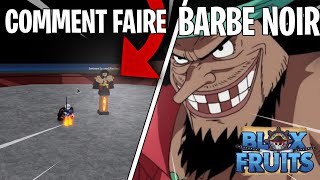 TUTO FR  COMMENT FAIRE BARBE NOIR SUR BLOX FRUIT [upl. by Tallia]