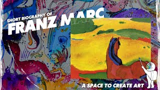 Biography of Franz Marc for Kids [upl. by Neerroc716]