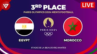 🔴 EGYPT vs MOROCCO  3RD PLACE MENS FOOTBALL PARIS OLYMPICS 2024 Preview amp Predictions Bronze Medal [upl. by Eahsel]