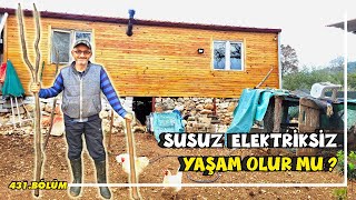 SU YOK ELEKTRİK YOK 58 yaşında dağda tek yaşayan adamın İNANILMAZ ENERJİSİ Fethiye [upl. by Aerahs]