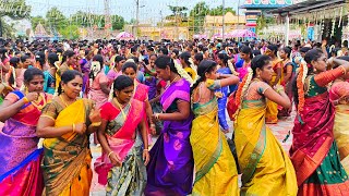 பேராவூர் முளைப்பாரி திருவிழா  கும்மிஆட்டம்  கும்மிபாட்டு  Ramanathapuram  Peravoor festival [upl. by Ahcurb]