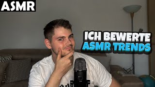 ASMR  ICH BEWERTE ASMR TRENDS GERMAN  ASMR Tony [upl. by Elohcan]