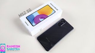 Samsung Galaxy M52 5G Unboxing and Full Review  Snapdragon 778 [upl. by Nahtnamas768]