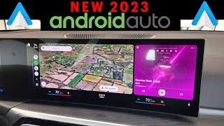 ALLNEW Android Auto 2023 Update Coolwalk v89  Detailed Review amp Tutorial [upl. by Sitnik]