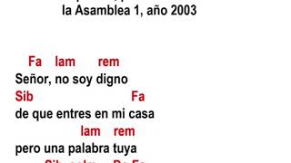 Comunión Tiempo Ordinario Señor no soy Digno Juan Antonio Espinosa [upl. by Nanda300]