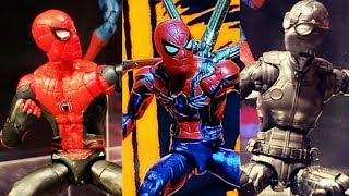 FIRST LOOK Toy Fair 2019 Hasbro Marvel Legends SpiderMan Action Figures [upl. by Eirek]