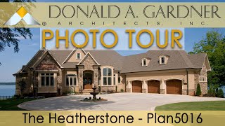 European house plan with four bedrooms and a walkout basement  The Heatherstone [upl. by Lusty]