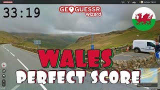 Perfect Score on Geoguessr Wales Version in 3319 [upl. by Ennaeilsel]