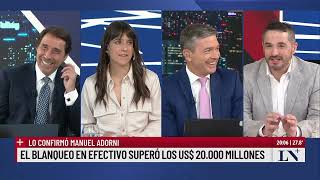 El blanqueo en efectivo superó los US20000 millones quotEl pase 2024quot entre Feinmann y Rossi [upl. by Tandi]