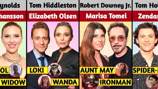 Marvel Actors Who Dated Each Other In RealLife [upl. by Ruckman]