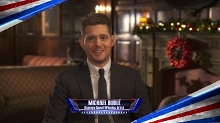 Michael Buble sings praises for the troops [upl. by Googins]