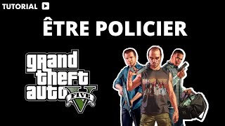 Comment être policier sur GTA 5 PS4 [upl. by Ria]