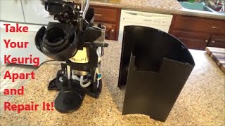 Keurig Classic K50 Disassembly and Theory of Operation [upl. by Ecnal661]