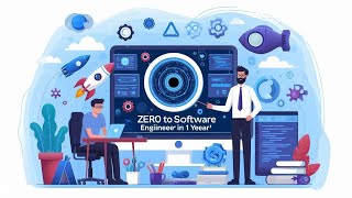 Zero to Software Engineer in 1 Year My Proven Roadmap TechJourney [upl. by Sherri]