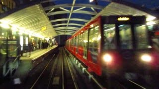 Docklands Light Railway time lapse from Lewisham to Bank [upl. by Corin168]