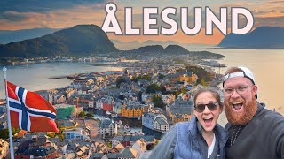 Alesund Norway the prettiest city in all of Norway [upl. by Notkcorb]