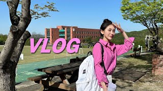 첫번째 vlog  간호학과 브이로그  대면수업  정신간호학 실습  과제지옥  시험공부 [upl. by Lonna724]