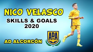 Nicolás Velasco 2020 ● Talento en Estado Puro ● Skills amp Goals ● AD Alcorcón  HD [upl. by Kcirneh]