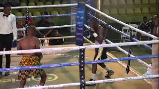 Featherweight Isaac Sackey Comatose Edward Kambasi [upl. by Kyd]