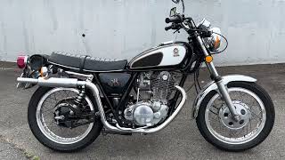 ニューゲート SRVintage Upマフラー （7）装着のカスタムSR400SR500 [upl. by Emmalynne61]