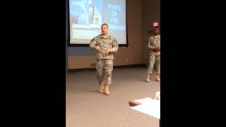 USAREC commander discusses ALARACT issues [upl. by Anelet]