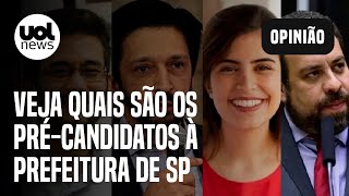 Eleições em SP Sem Salles e PT veja quais são os précandidatos à Prefeitura de São Paulo [upl. by Lotsyrk]