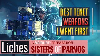 Warframe  THE BEST NEW TENET WEAPONS TO GET  Sisters of Parvos [upl. by Cleve]