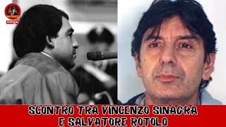 Scontro tra Vincenzo Sinagra e Salvatore Rotolo al maxiprocesso [upl. by Krisha]