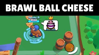 Cheesing in Brawl Ball [upl. by Yantruoc]