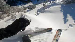 Skier Triggered Avalanche Mt Blackmore  12 Dec 2023 [upl. by Wolford]