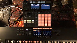 How To Set Up The Maschine With The Komplete Kontrol S61S49 Keys  No Computer Required [upl. by Adarbil]