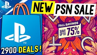 MASSIVE NEW PSN SALE PlayStation FALL SAVINGS Sale 2900 Deals NEW PlayStation Deals 2023 [upl. by Niotna]