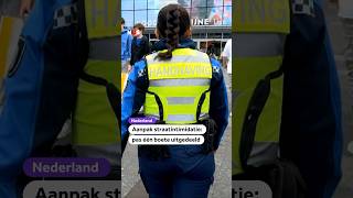 Aanpak straatintimidatie pas één boete uitgedeeld [upl. by Charis304]