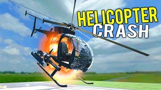 COMBAT HELICOPTER BLOWS UP MID AIR OVER RUNWAY Explosive Hoverboard  Disassembly 3D Gameplay [upl. by Namya]