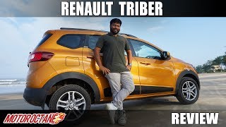 Renault Triber Review  Hindi  MotorOctane [upl. by Noraj404]