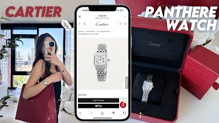 Cartier Panthère Watch  Honest Unboxing Review First Impressions Pros  Cons HOW TO WEAR [upl. by Nnahgiel731]