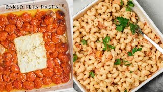 Baked Feta Pasta Tik Tok Viral Recipe [upl. by Dduj329]