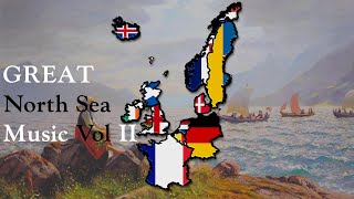 GREAT North Sea Music Mix🌊💥 Traditional FolkAnthemsWar Songs from NorthWestern Europe Vol II [upl. by Anilac444]