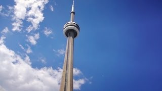 CN Tower Toronto Canada  a visit to the top [upl. by Annoyed458]