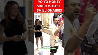 Honey Singh On Fire 🔥 shorts ytshorts honeysingh millionaire glory [upl. by Eikcor]